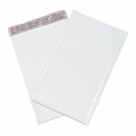Partners Brand Bubble Lined Poly Mailers, 8 1/2" x 14 1/2", White, PK100 B838