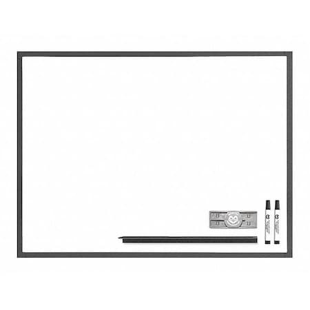 Magna Visual Porcelain Elite Dry Erase Board, 3x4ft., Porcelain, 36", 48" EOB-3648