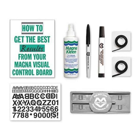 Magna Visual Melamine Board Accessory Kit MBAK-1
