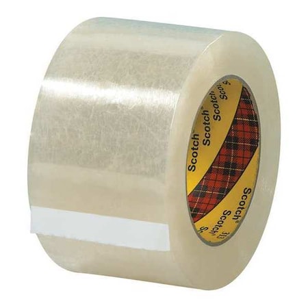 Scotch 3M 313 Carton Sealing Tape, 2.5 Mil, 3" x 55 yds., Clear, PK24 T905313