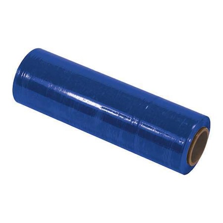 Partners Brand Stretch Film, 18"x80 Gaugex1500Ft, Blu, PK4, 18" W x 1500 ft. L, 80 ga., Cast Style, Blue SF188CBLUE