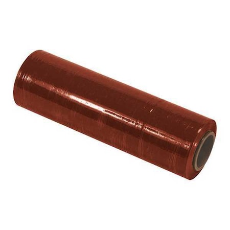 Partners Brand Stretch Film, 18"x80 Gaugex1500Ft, Red, PK4, 18" W x 1500 ft. L, 80 ga., Cast Style, Red SF188CRED