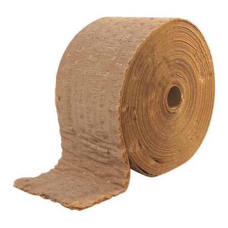 Versa Pak Versa-Pak Cellulose Wadding, Slit at 24", Perf at 12", 48" x 270', Kraft, 2/Rolls KIM64230