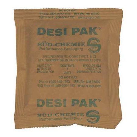 Partners Brand Clay Desiccants, 34 Gallon Drum, 5" x 5 1/2" x 1/2", Kraft, PK500 DES112