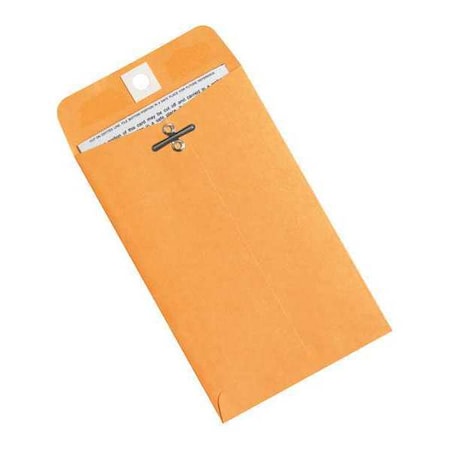 Partners Brand Clasp Envelopes, 4" x 6 3/8", Kraft, PK1000 EN1014