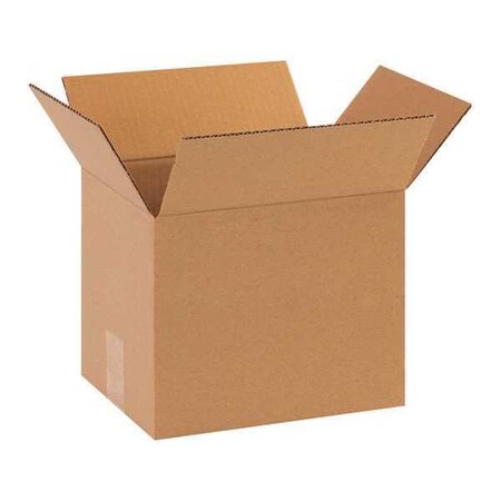 Partners Brand Corrugated Boxes, 10"x8"x8", Kraft, PK25 1088