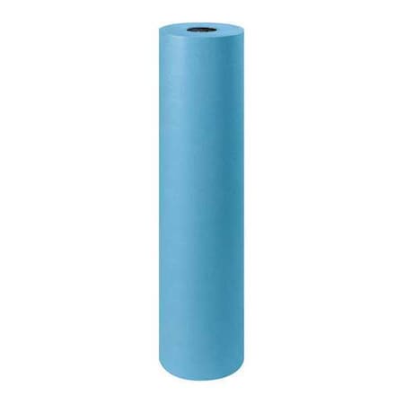 Partners Brand Colored Kraft Paper, 50 lb, 36", Blue, 1/Roll KP3650BL