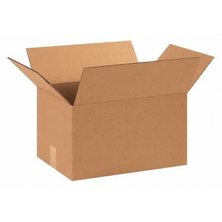Partners Brand Corrugated Boxes, 15" x 11" x 8", Kraft, 25/Bundle 15118