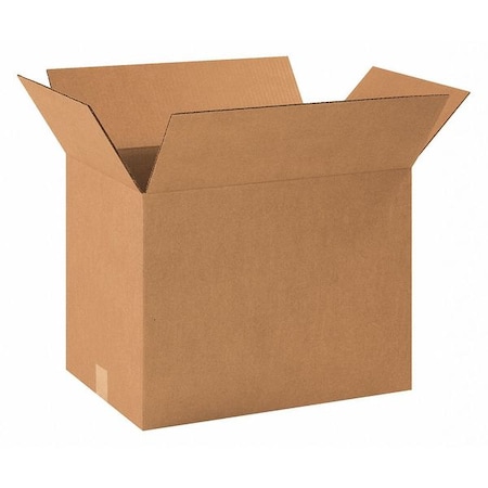 Partners Brand Corrugated Boxes, 18 1/2" x 12 1/2" x 14", Kraft, 20/Bundle 181214