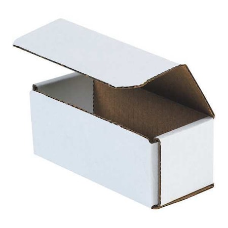 Partners Brand Corrugated Mailers, 6" x 2 1/2" x 2 3/8", White, 50/Bundle MRX3L
