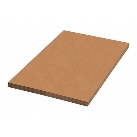 Partners Brand Corrugated Sheets, 26" x 26", Kraft, 5 /Bundle SP2626