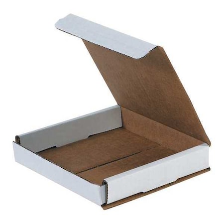 Partners Brand Corrugated Mailers, 6" x 5" x 1", White, 50/Bundle M651