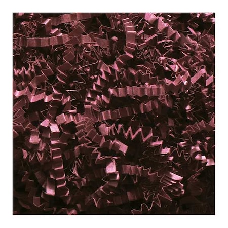 Partners Brand Crinkle Paper, 10 lb., Burgundy, 1/Case CP10F