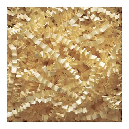 Partners Brand Crinkle Paper, 10 lb., French Vanilla, 1/Case CP10V