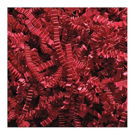 Partners Brand Crinkle Paper, 10 lb., Red, 1/Case CP10E