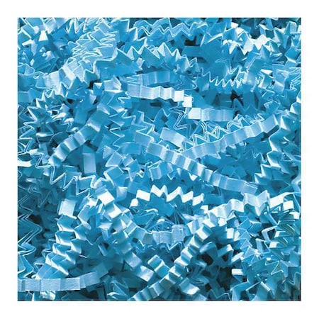 Partners Brand Crinkle Paper, 10 lb., Sky Blue, 1/Case CP10Z