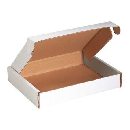 Partners Brand Deluxe Literature Mailers, 11 1/8" x 8 3/4" x 2", White, 50/Bundle MFL1182