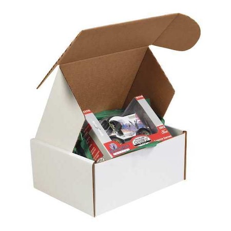 Partners Brand Deluxe Literature Mailers, 12 1/8" x 9 1/4" x 5", White, 50/Bundle MFL1295