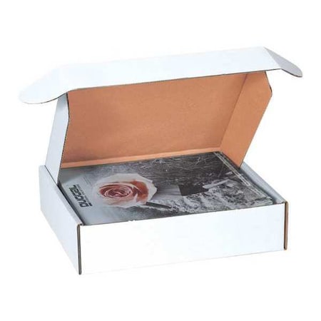 Partners Brand Deluxe Literature Mailers, 12" x 12" x 4", White, 50/Bundle MFL12124