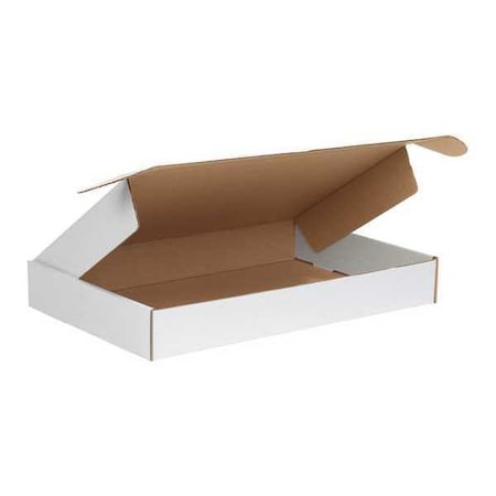 Partners Brand Deluxe Literature Mailers, 17 1/8" x 11 1/8" x 2", White, 50/Bundle MFL17112