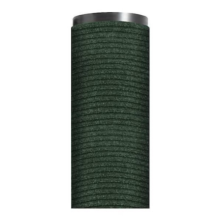 Partners Brand Deluxe Carpet Mat, 0.38" Thick, Forest Green, 4 ft W x 6 ft L MAT385FG