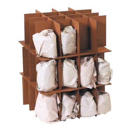 Partners Brand Dish Pack Partition Kit, Kraft, 1/Kit PARTKIT