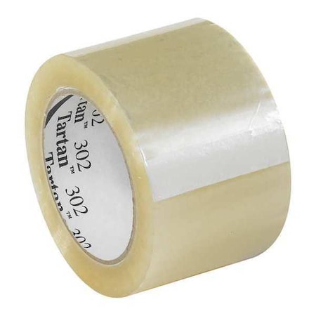 Tartan 3M 302 Carton Sealing Tape, 1.6 Mil, 3" x 110 yds., Clear, PK6 T9053026PK