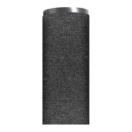 Partners Brand Economy Carpet Mat, 0.31" Thick, Charcoal, 3 ft W x 12 ft L MAT346CH