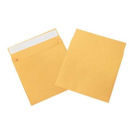 Partners Brand Expandable Self-Seal Envelopes, 10" x 13" x 2", Kraft, PK100 EN1076