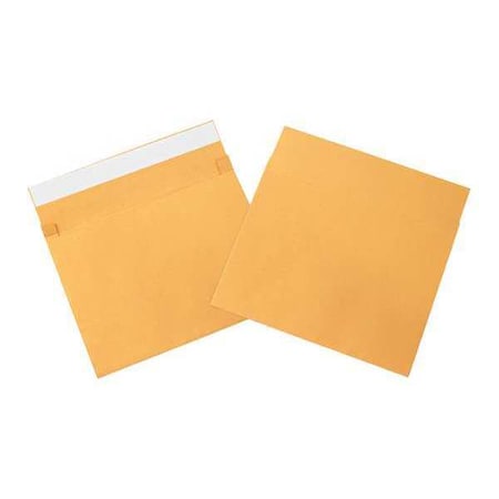 Partners Brand Expandable Self-Seal Envelopes, 10" x 15" x 2", Kraft, PK100 EN1067