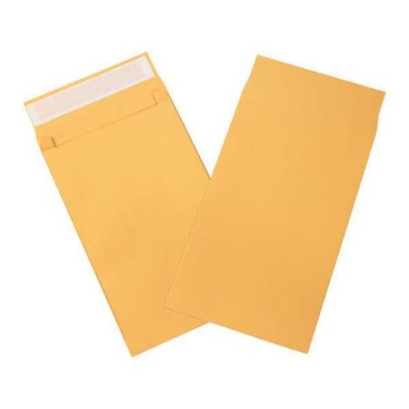 Partners Brand Expandable Self-Seal Envelopes, 10" x 15" x 2", Kraft, PK250 EN1074