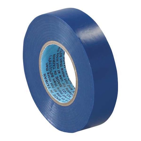 Partners Brand Electrical Tape, 7.0 Mil, 3/4"x 20 yds., Blue, PK10 T96461810PKK