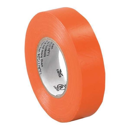 Partners Brand Electrical Tape, 7.0 Mil, 3/4"x 20 yds., Orange, PK10 T96461810PKA