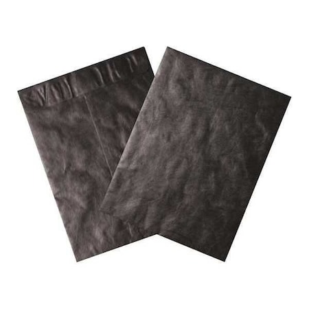 Tyvek Tyvek Envelopes, 10" x 13", Black, PK100 TYC1013B