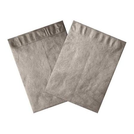 Tyvek Tyvek Envelopes, 10" x 13", Silver, PK100 TYC1013S