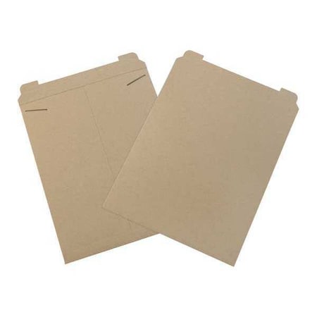 Partners Brand Flat Mailers, 17" x 21", Kraft, PK50 RM7