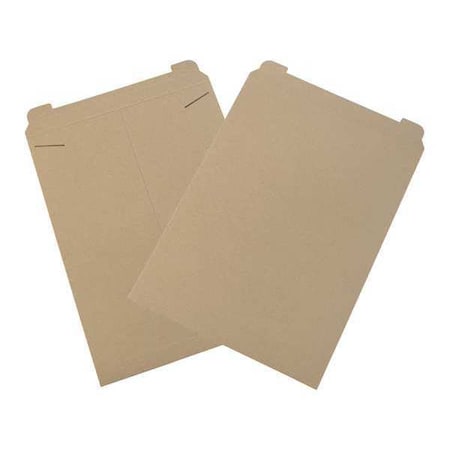 Partners Brand Flat Mailers, 18" x 24", Kraft, PK50 RM11