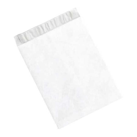 Tyvek Tyvek Flat Envelopes, 10" x 15", White, PK100 TYF1015WH