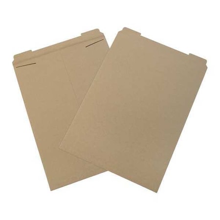 Partners Brand Flat Mailers, 20" x 27", Kraft, PK50 RM12