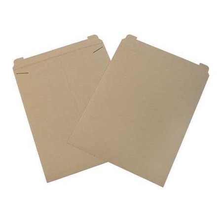 Partners Brand Flat Mailers, 22" x 27", Kraft, PK50 RM27
