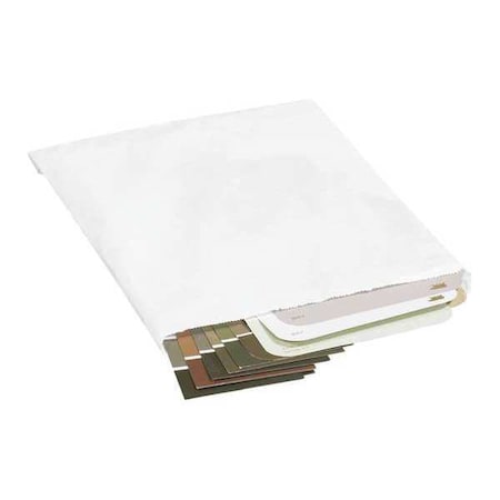 Partners Brand Flat Merchandise Bags, 8 1/2" x 11", White, PK2000 BGM103W