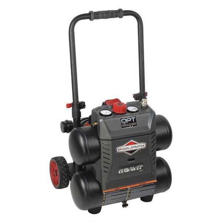 Briggs & Stratton Air Compressor, 4.5 gal. w/Quiet Power 074045-00