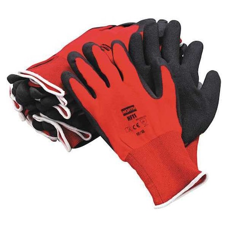 Honeywell North Chemical Resistant Gloves, Red/Black, XL, 12 PK 068-NF11/10XL