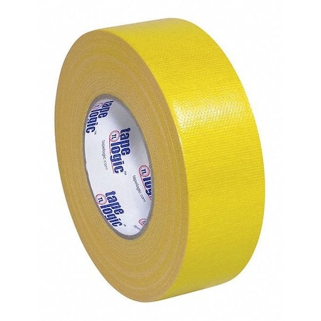 Aviditi (3 Rolls) Tape Logic 2 Inch x 60 Yards Multipurpose Duct Tape, Yellow, 10.0 Mil Thick - for Temporary Repairs, Labeling, Patching, Marking and Social Distancing