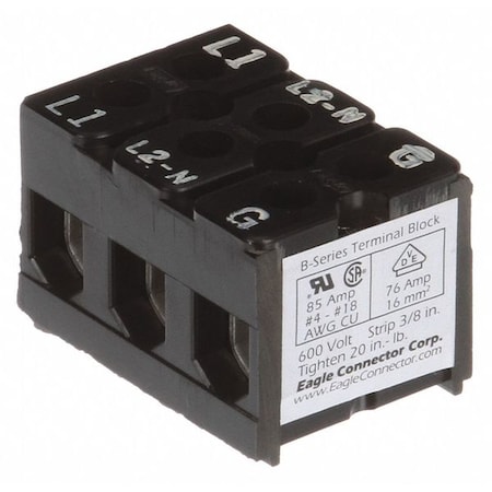 Manitowoc Terminal Block, 3 Pole 2006143