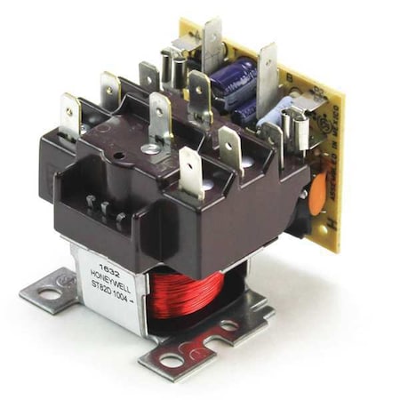 Honeywell Time Delay Relay, DPDT Switch, 80 sec. ST82D1004