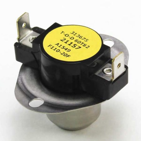 YORK Auto Limit Switch, 90 Deg. to 110 Deg. F S1-7975-3281