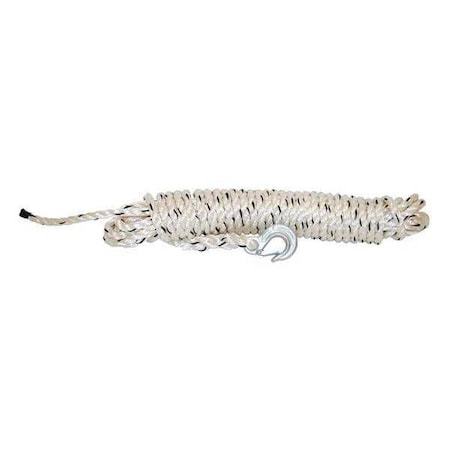 MAASDAM Rope with Hook, 1/2" x 50 ft. 3973-50