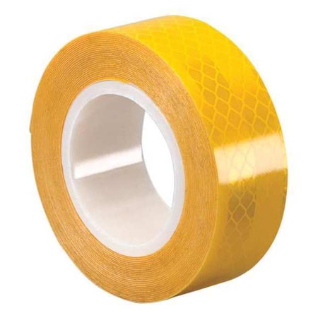 3M Reflective Tape, Yellow, 1.5"x50 yd. 3431