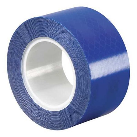 3M Reflective Tape, Blue, 6"x5 yd. 3435